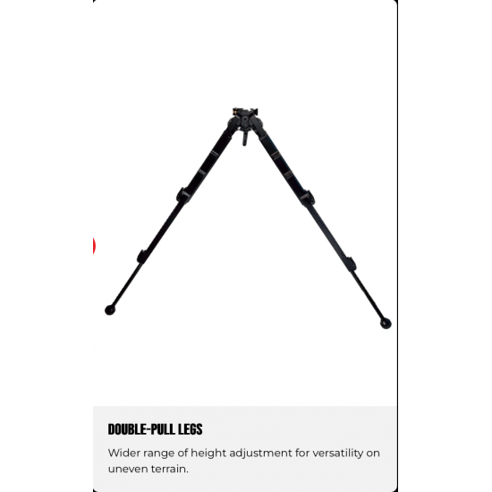 ACCU-TAC HT-10 DOUBLE PULL BIPOD PICATINNY MOUNT
